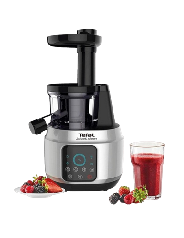 Storcător de fructe și legume Tefal ZC420E38, Negru Inox