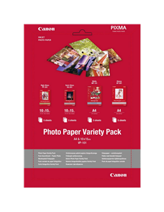 Hârtie fotografică Canon Photo Paper Variety Pack, A4 2