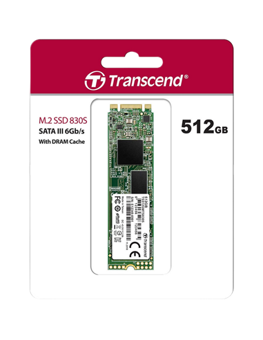 Накопитель SSD Transcend 830S, 512Гб, TS512GMTS830S