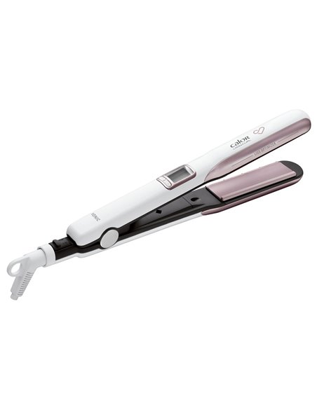 Выпрямитель для волос Rowenta Premium Care Liss & Curl SF7660F0, Белый | Розовый