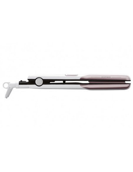Placă de îndreptat părul Rowenta Premium Care Liss & Curl SF7660F0, Alb | Roz