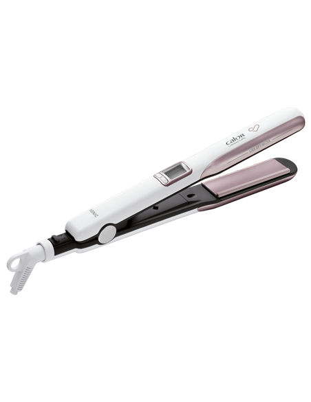 Выпрямитель для волос Rowenta Premium Care Liss & Curl SF7660F0, Белый | Розовый