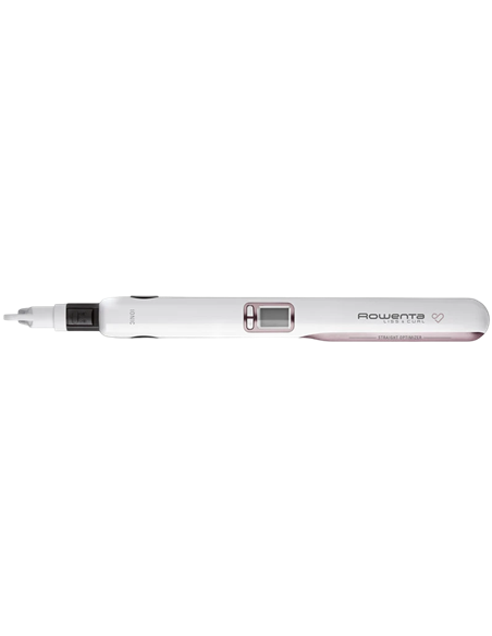 Placă de îndreptat părul Rowenta Premium Care Liss & Curl SF7660F0, Alb | Roz