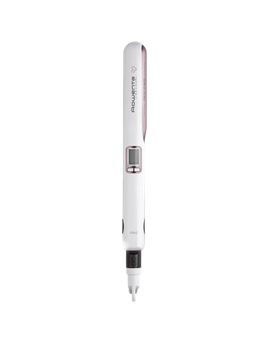 Placă de îndreptat părul Rowenta Premium Care Liss & Curl SF7660F0, Alb | Roz