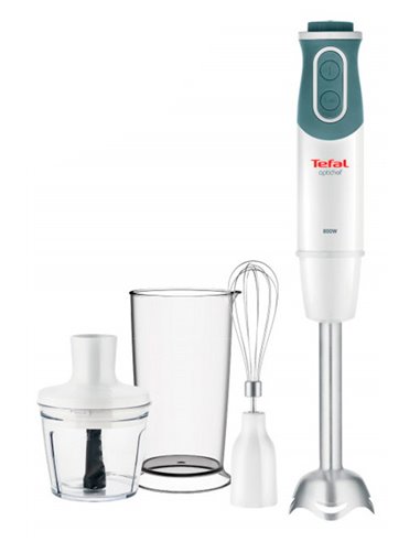 Blender de mână Tefal OptiChef, Alb