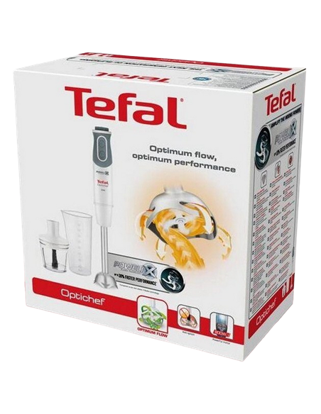 Blender de mână Tefal OptiChef, Alb