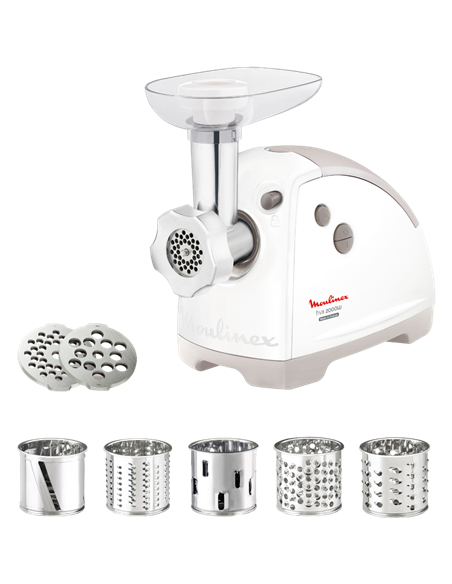 Mașină de tocat carne Moulinex HV8 ME626132, Alb