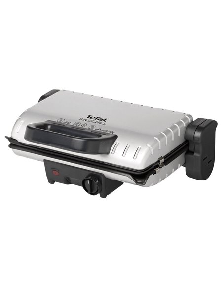Электрический Гриль Tefal Minute, 1600Вт, Серебристый