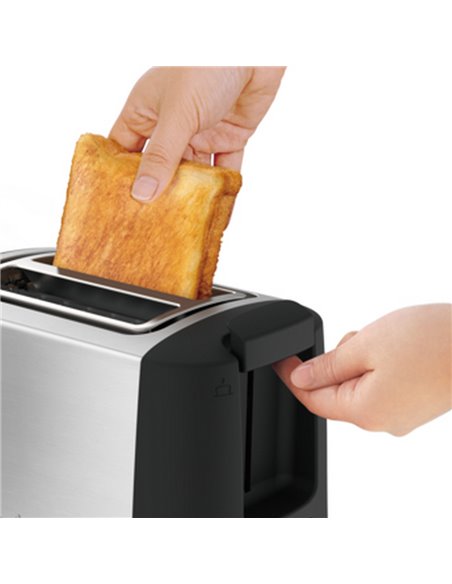 Toaster Tefal SUBITO, Negru | Argintiu