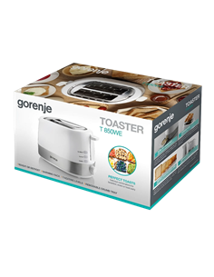 Тостер Gorenje T850WE, Белый 2