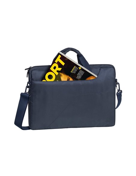 Сумка для ноутбука Rivacase Komodo, 15.6", Полиэстер, Темно-синий