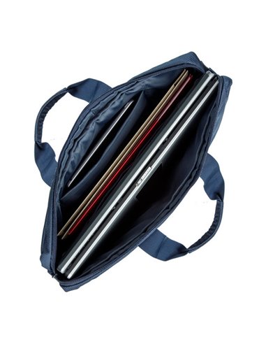Сумка для ноутбука Rivacase Komodo, 15.6", Полиэстер, Темно-синий