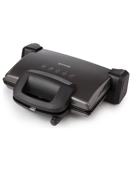 Grătar electric Gorenje CONTACT GRILL KR1800SDP, 1800W, Negru