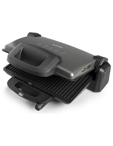 Электрический Гриль Gorenje CONTACT GRILL KR1800SDP, 1800Вт, Чёрный