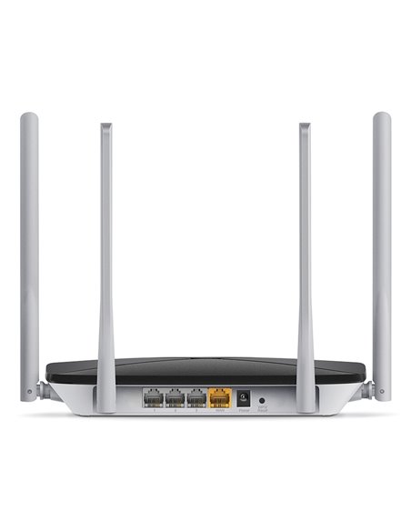 Router fără fir MERCUSYS AC12, Negru