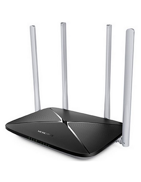 Router fără fir MERCUSYS AC12, Negru