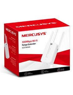 Amplificator de semnal Wi‑Fi MERCUSYS MW300RE, 300 Mbps, Alb 2