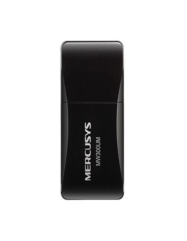 Adapter USB  MERCUSYS MW300UM, Negru