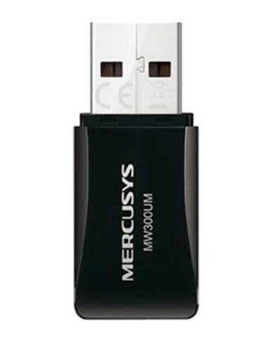 USB Aдаптер MERCUSYS MW300UM, Чёрный
