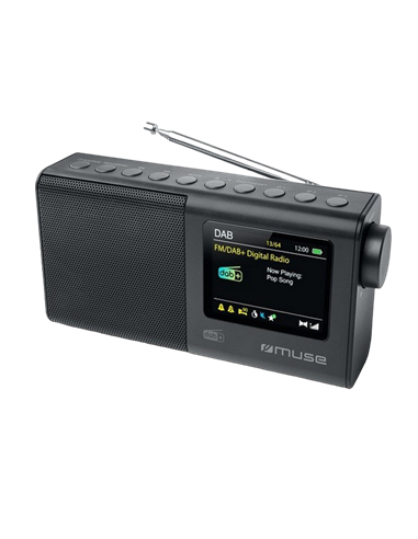 Портативное радио MUSE M-117 DB, Чёрный