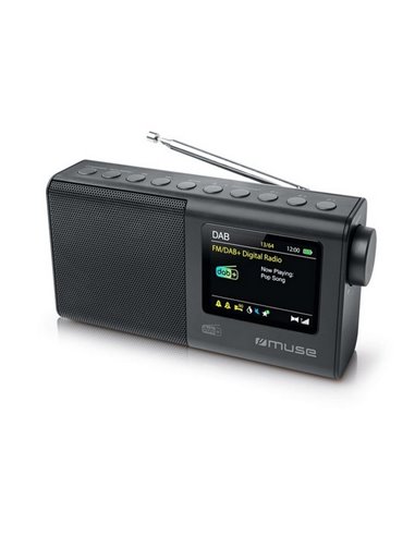Портативное радио MUSE M-117 DB, Чёрный