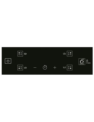 Индукционная варочная панель Whirlpool WS Q2760 BF, Чёрный