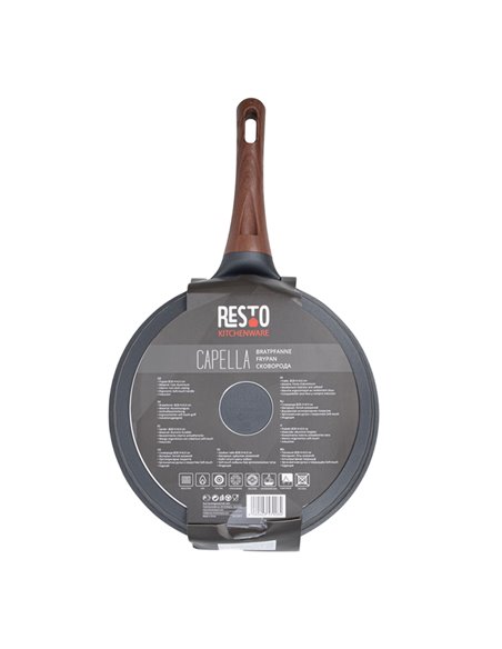 Tigaie RESTO 93511, 28cm, Negru