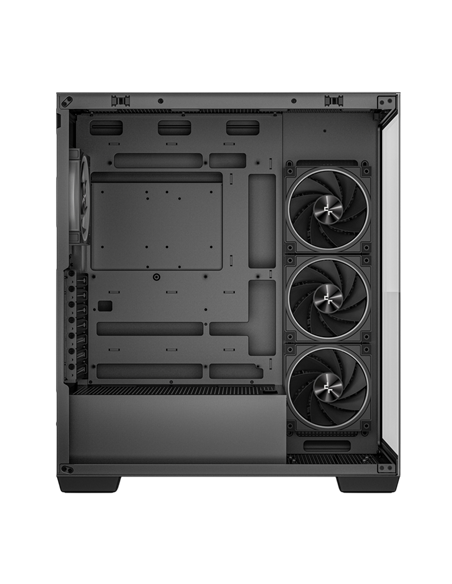 Компьютерный корпус Deepcool CG580 4F V2, Midi-Tower, Без блока питания, Чёрный
