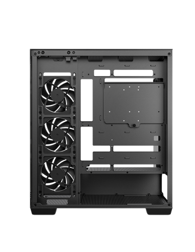 Компьютерный корпус Deepcool CG580 4F V2, Midi-Tower, Без блока питания, Чёрный