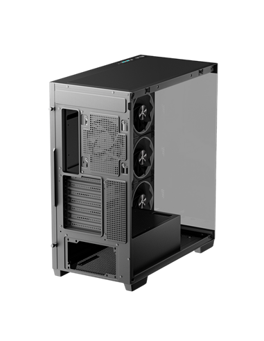 Carcasă PC Deepcool CG580 4F V2, Midi-Tower, Fără PSU, Negru