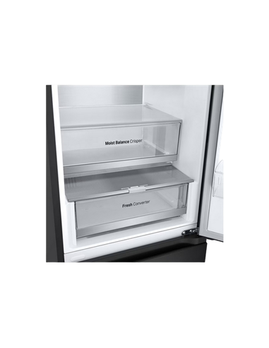 Холодильник LG GBV5150DEP, Чёрный