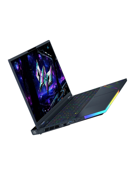 Laptop Gaming 16" Acer Predator Helios 16 AI PH16-73, Abyssal Black, Intel Core Ultra 9 275HX, 32GB/1024GB, Linux eShell