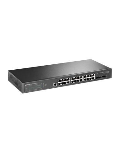 Сетевой коммутатор TP-LINK TL-SG3428X, 24x 10/100/1000 Мбит/с