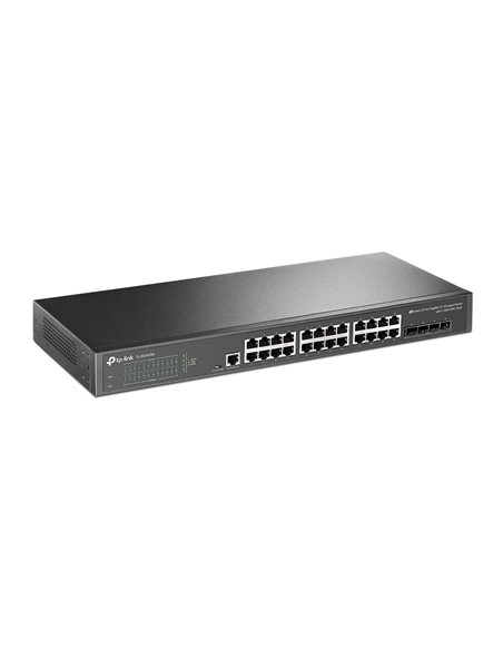 Сетевой коммутатор TP-LINK TL-SG3428X, 24x 10/100/1000 Мбит/с