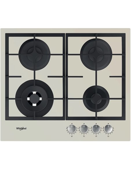 Plită pe gaz Whirlpool GOFL 629/S, Argintiu