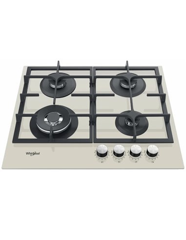 Plită pe gaz Whirlpool GOFL 629/S, Argintiu