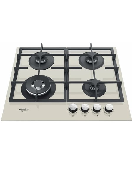 Plită pe gaz Whirlpool GOFL 629/S, Argintiu