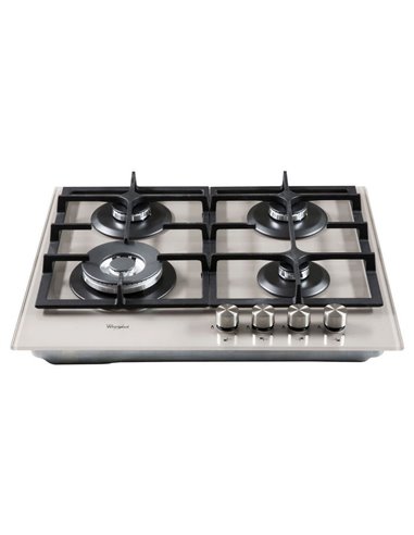 Plită pe gaz Whirlpool GOFL 629/S, Argintiu