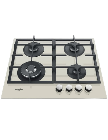 Plită pe gaz Whirlpool GOFL 629/S, Argintiu