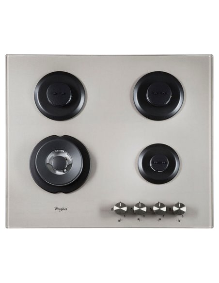 Plită pe gaz Whirlpool GOFL 629/S, Argintiu