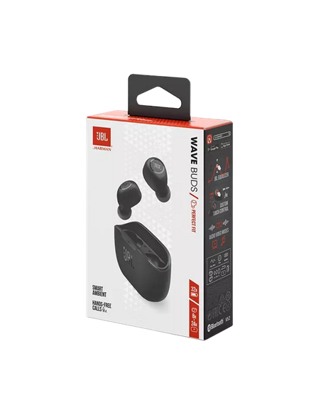 Căști JBL Wave  Buds, Negru