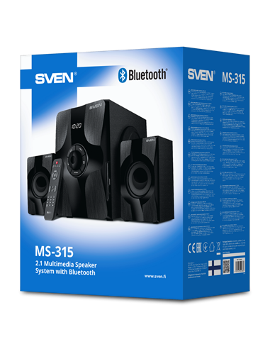 Аудиосистема 2.1 CH SVEN MS-315, Чёрный