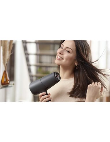 Uscător de păr Philips BHD504/00, 2100 W, Negru