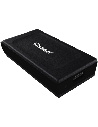 SSD portabil extern Kingston XS1000, 1 TB, Negru (SXS1000/1000G)