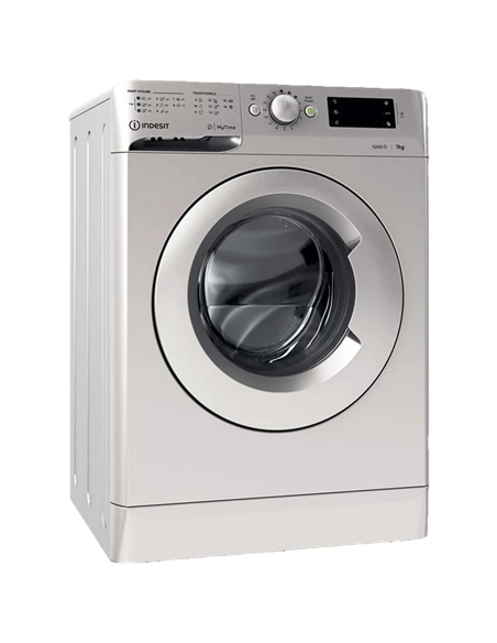 Стиральная машина Indesit OMTWE 71252 S, 7кг, Серебристый