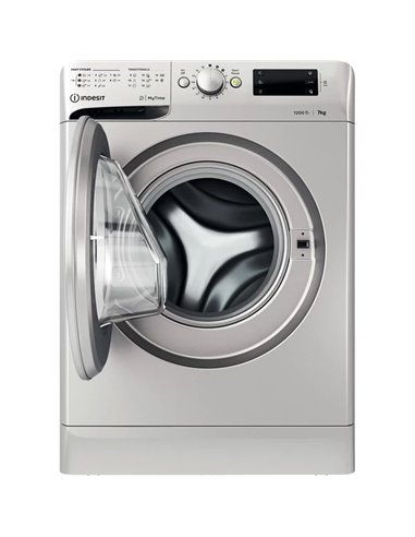 Mașină de spălat Indesit OMTWE 71252 S, 7kg, Argintiu
