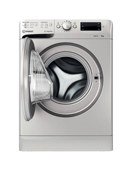Стиральная машина Indesit OMTWE 71252 S, 7кг, Серебристый