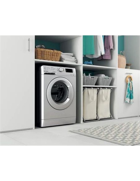 Стиральная машина Indesit OMTWE 71252 S, 7кг, Серебристый