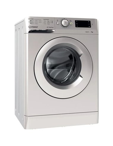 Стиральная машина Indesit OMTWE 71252 S, 7кг, Серебристый