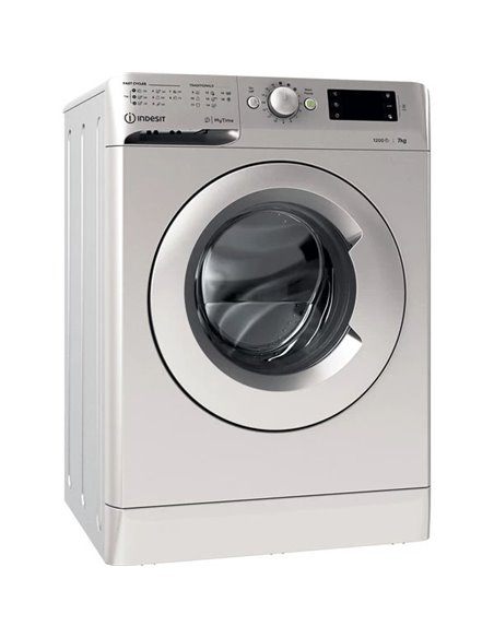 Стиральная машина Indesit OMTWE 71252 S, 7кг, Серебристый